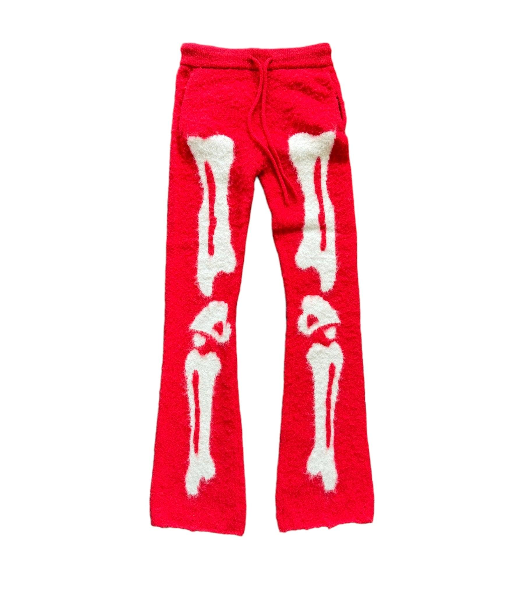 Red Mohair Bone Pants – HOLLYWOODHUNNA