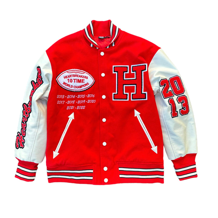 Heartbreaker Varsity Jacket - HOLLYWOODHUNNA