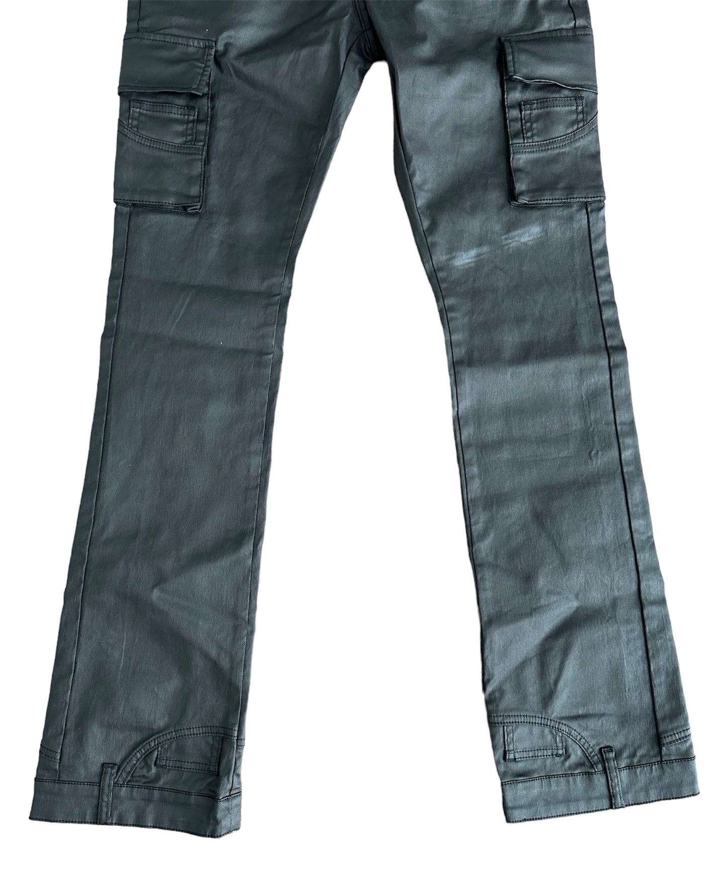 Cargo Wax Stacked Jeans