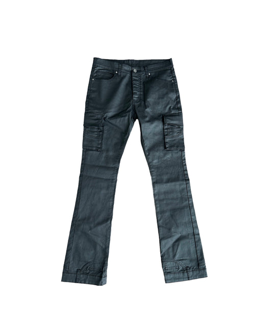 Cargo Wax Stacked Jeans