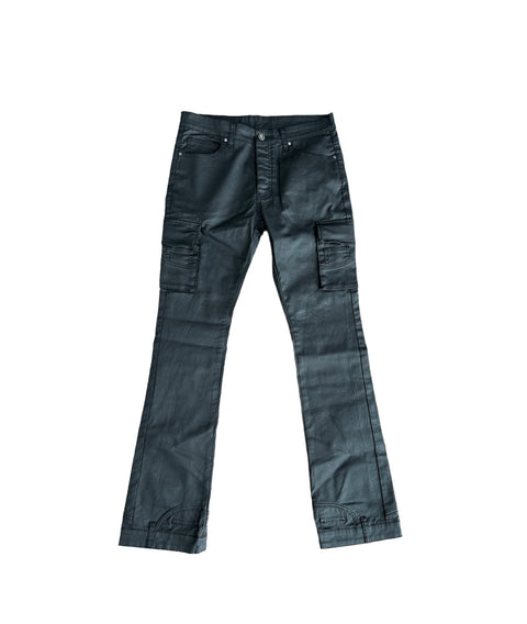 Cargo Wax Stacked Jeans