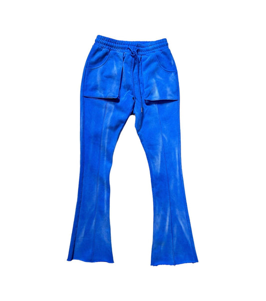 Blue Wash Sweatpants - HOLLYWOODHUNNA