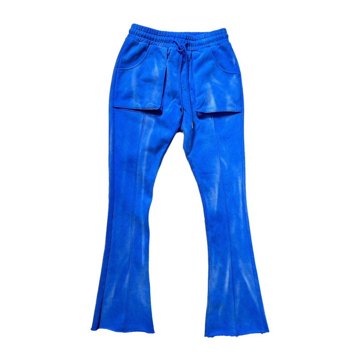 Blue Wash Sweatpants - HOLLYWOODHUNNA