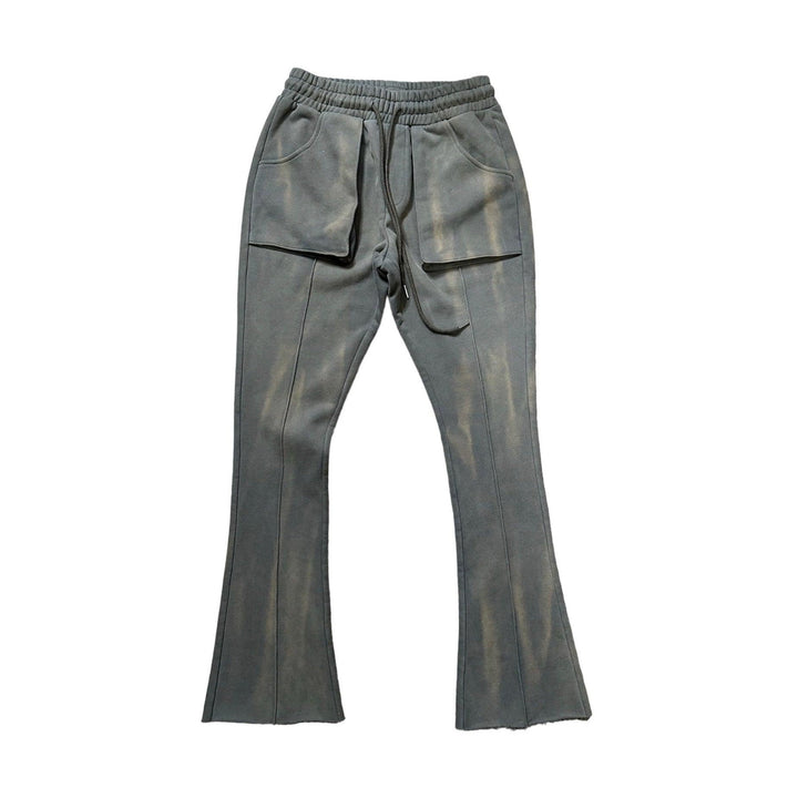 Grey Wash Sweatpants - HOLLYWOODHUNNA