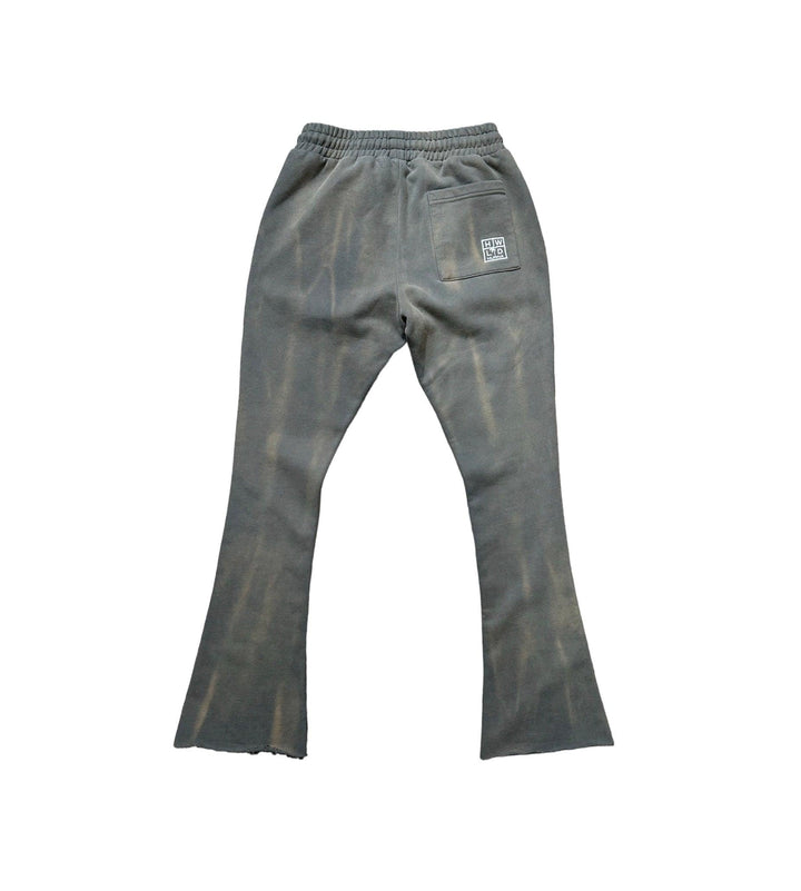 Grey Wash Sweatpants - HOLLYWOODHUNNA