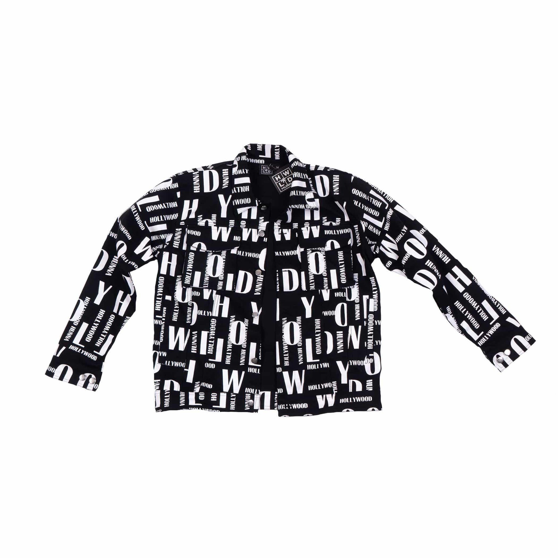 HOLLYWOODHUNNA 3XL / Black HollywoodHunna Denim Jacket
