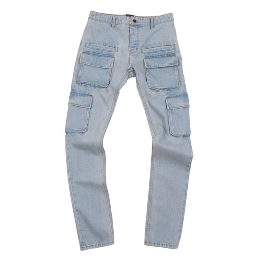 HOLLYWOODHUNNA 30 (S) / Blue Cargo Denim Jeans