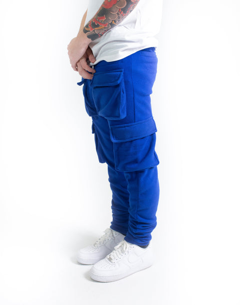 HOLLYWOODHUNNA Blue Cozy Pants