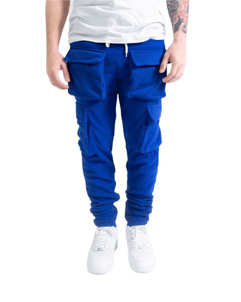 HOLLYWOODHUNNA Blue Cozy Pants