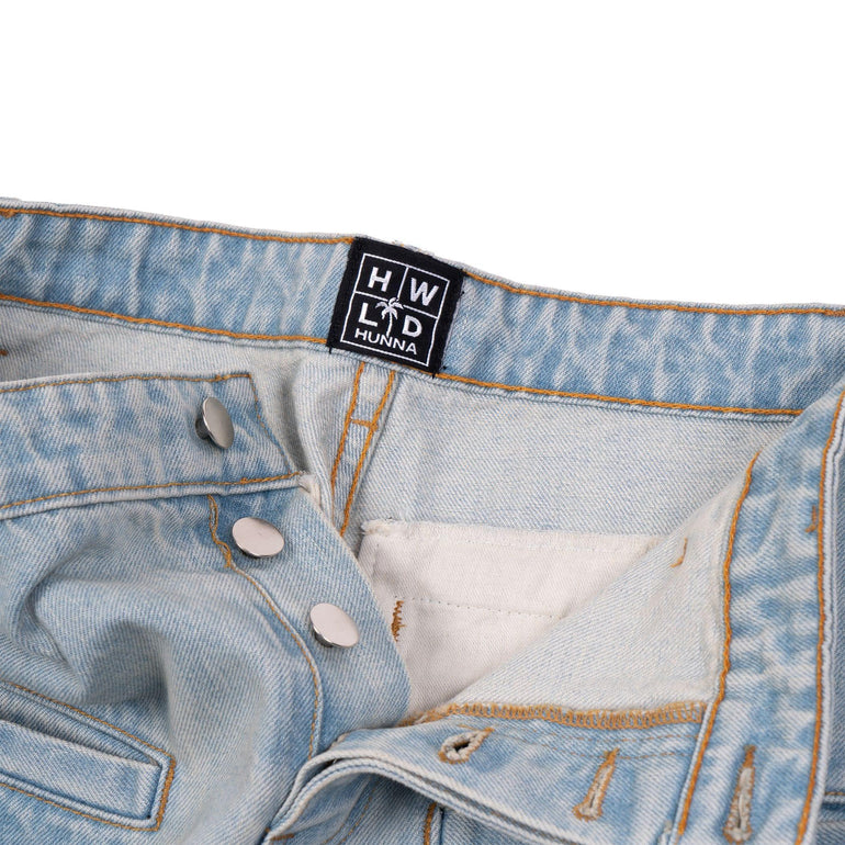 HOLLYWOODHUNNA Cargo Denim Jeans