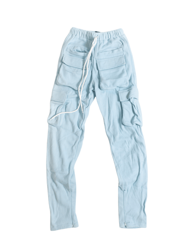 HOLLYWOODHUNNA Carolina Blue Cozy Pants