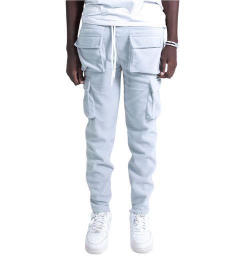 HOLLYWOODHUNNA Grey Cargo Pants