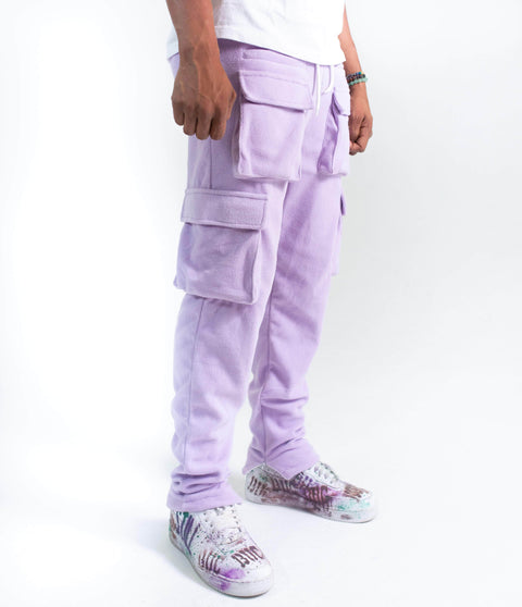 HOLLYWOODHUNNA Lavender Cozy Pants