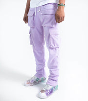 HOLLYWOODHUNNA Lavender Cozy Pants