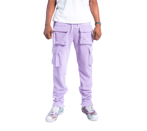 HOLLYWOODHUNNA Lavender Cozy Pants