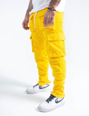 HOLLYWOODHUNNA Mustard Yellow Pants