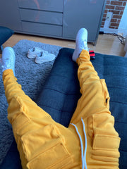 HOLLYWOODHUNNA Mustard Yellow Pants