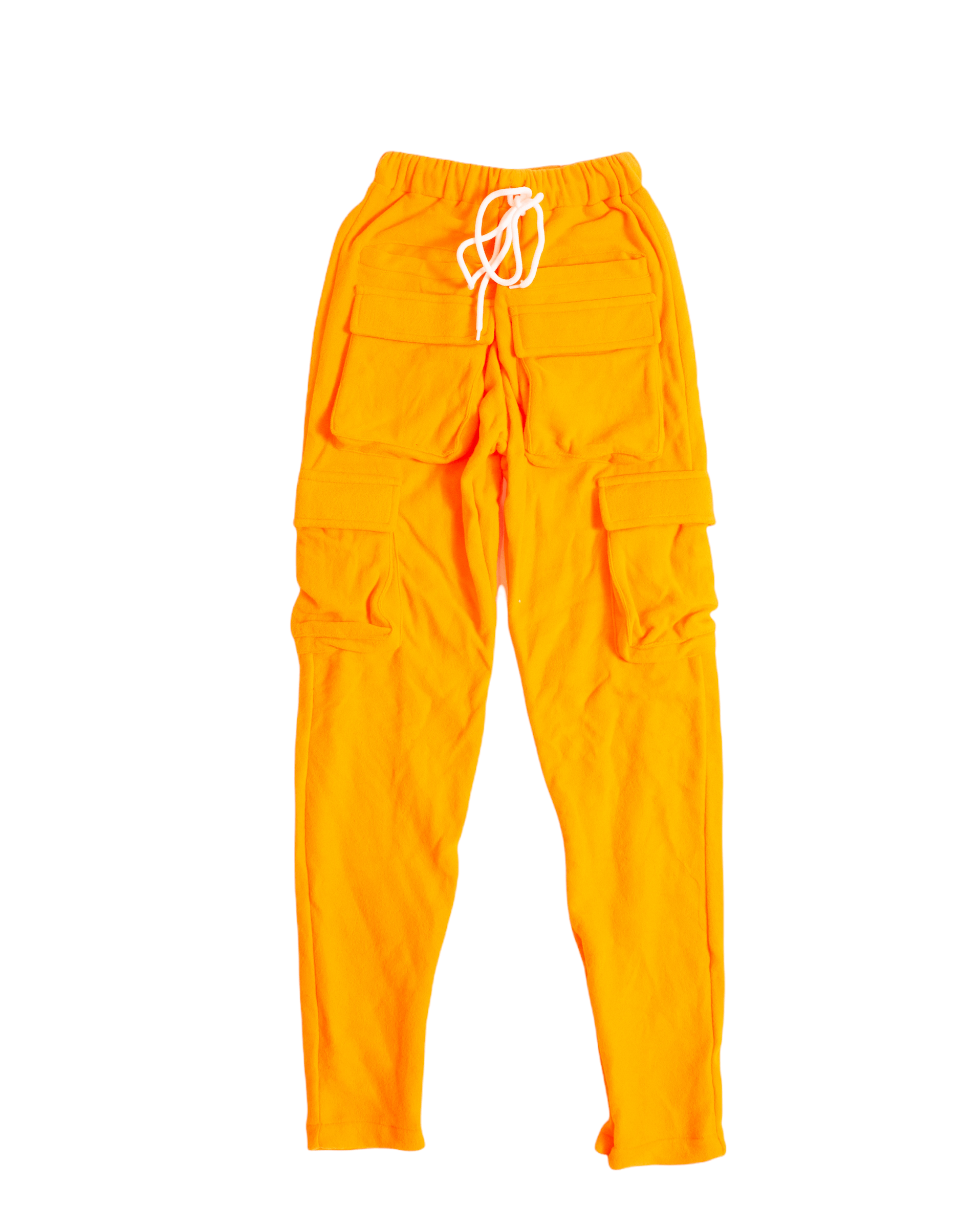 HOLLYWOODHUNNA Orange Cargo Pants