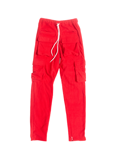 HOLLYWOODHUNNA RED cozy pants