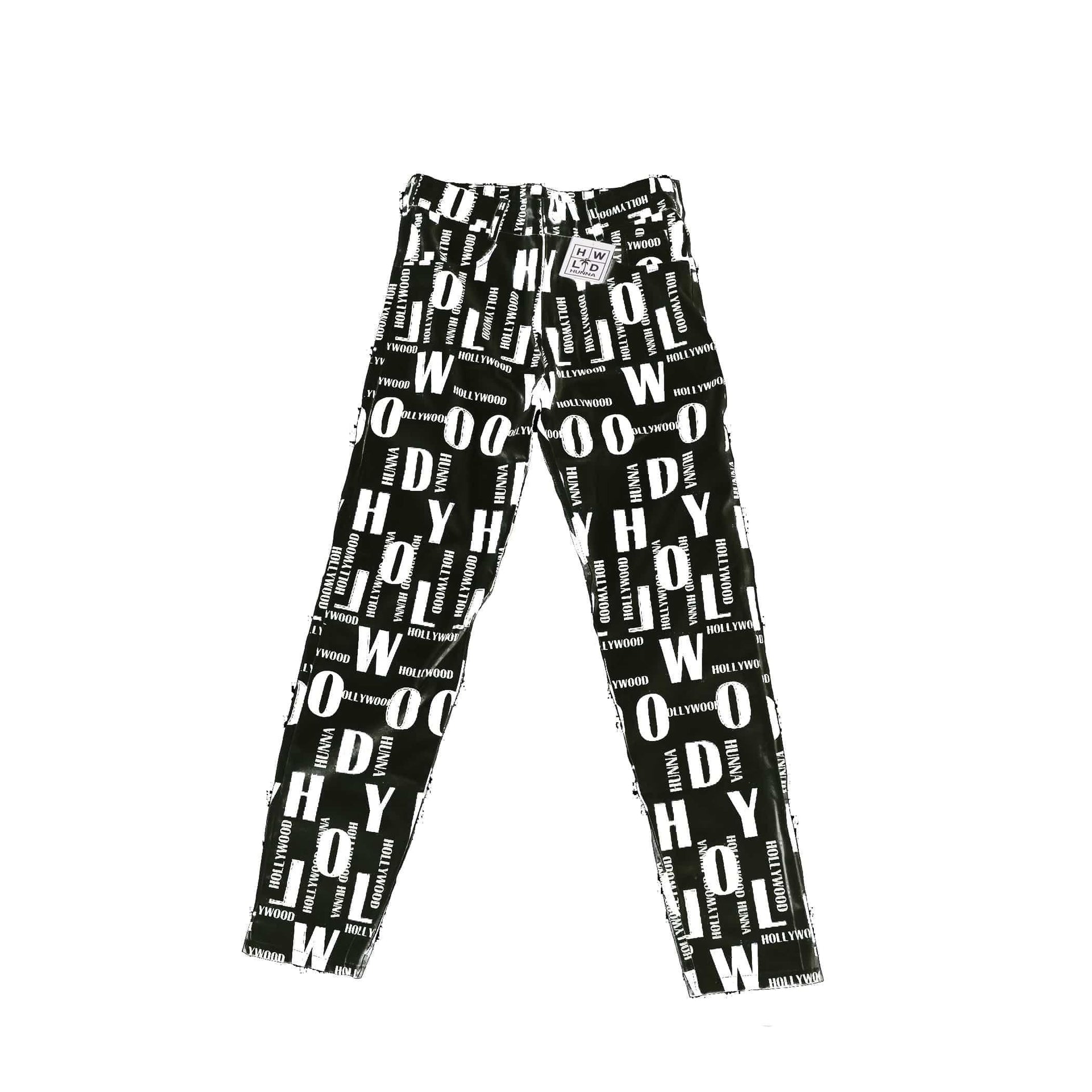 HOLLYWOODHUNNA XS 28-30 / Black Hollywood Hunna Denim Pants