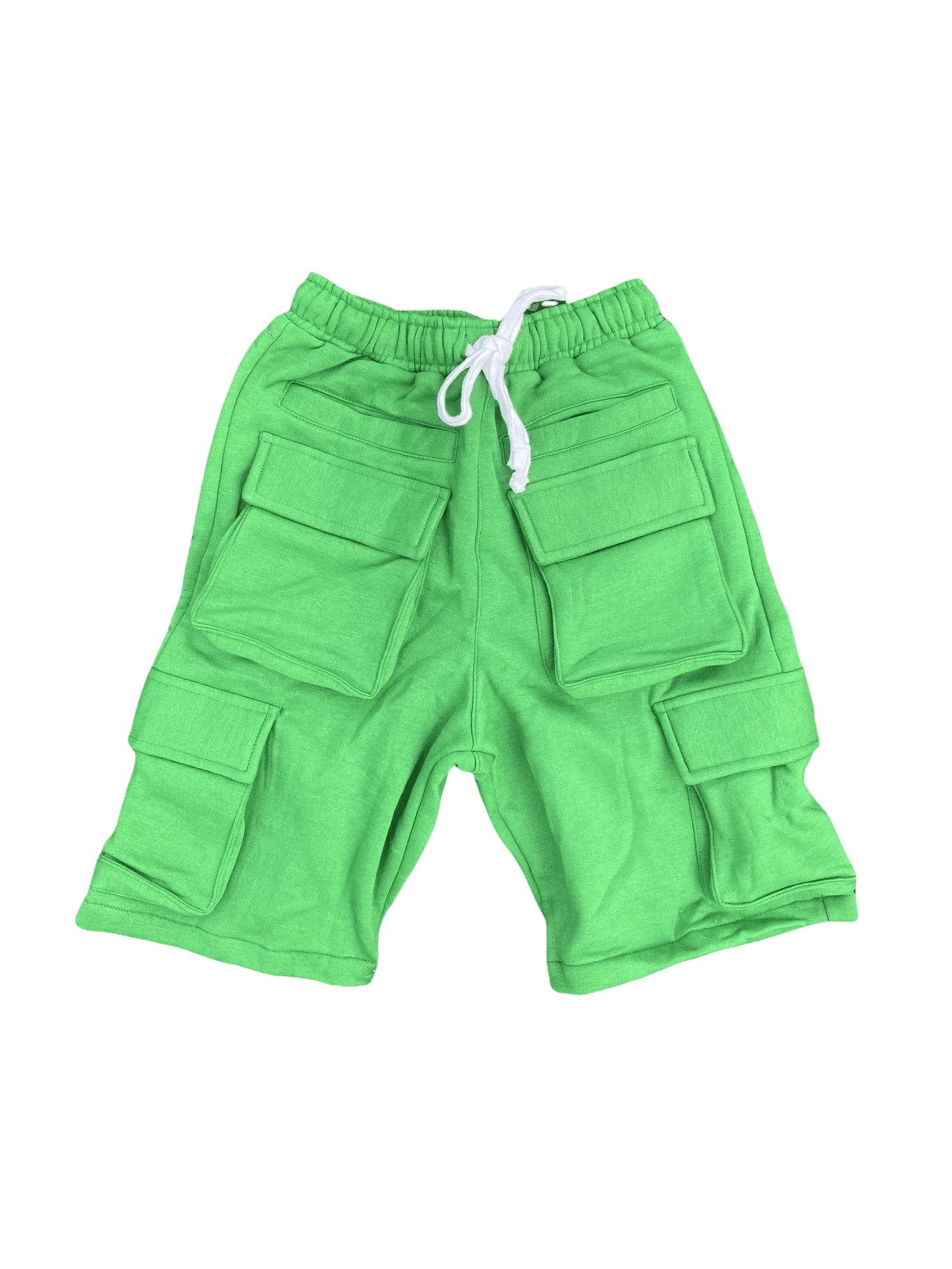 HOLLYWOODHUNNA Green Cargo Shorts