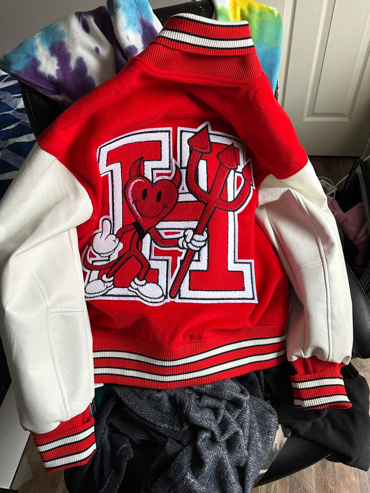Heartbreaker Varsity Jacket - HOLLYWOODHUNNA
